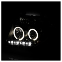 Nissan Navara D40 05-09 / Nissan Pathfinder 05-07 Strålkastare Projektor - LED Halo Svarta Spyder Auto