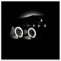 Nissan Titan 04-14 / Nissan Armada 04-07 Strålkastare Projektor LED (Utbytbara LEDs) - Svarta Spyder Auto