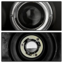 Nissan Titan 04-14 / Nissan Armada 04-07 Strålkastare Projektor - LED Halo Svarta Spyder Auto