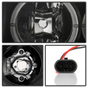 Nissan Titan 04-14 / Nissan Armada 04-07 Strålkastare Projektor - LED Halo Svarta Röktonade Spyder Auto