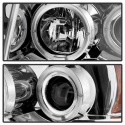 Nissan Titan 04-14 / Nissan Armada 04-07 Strålkastare Projektor - LED Halo Krom Spyder Auto