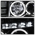 Nissan Titan 04-14 / Nissan Armada 04-07 Strålkastare Projektor - LED Halo Krom Spyder Auto