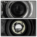 Nissan Titan 04-14 / Nissan Armada 04-07 Strålkastare Projektor - LED Halo Röktonade Spyder Auto
