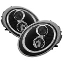 Porsche 911 997 2005-2009 Strålkastare (Passar ej Xenon/HID-Modeller) - DRL LED - Svarta Spyder Auto