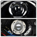Porsche 911 997 2005-2009 Strålkastare (Passar ej Xenon/HID-Modeller) - DRL LED - Svarta Spyder Auto