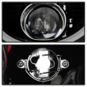Porsche 911 997 2005-2009 Strålkastare (Passar ej Xenon/HID-Modeller) - DRL LED - Svarta Spyder Auto