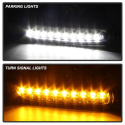 Porsche Cayenne 03-06 Strålkastare Projektor - Xenon/HID (Passar ej halogen) - DRL LED - Svarta Spyder Auto