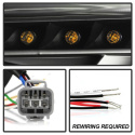 Scion FRS 12-14 Strålkastare Projektor - DRL LED - Svarta Spyder Auto