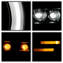Scion FRS 12-14 Strålkastare Projektor DRL LED - Svarta Spyder Auto