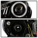 Scion FRS 12-14 Strålkastare Projektor DRL LED - Svarta Spyder Auto