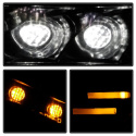 Subaru BRZ 12-14 Strålkastare Projektor- DRL LED - Svarta Spyder Auto