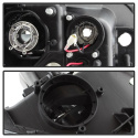 WRX 08-14 Strålkastare För Bilar Med Xenon (Passar ej Halogen-Modeller) - DRL - Svarta Spyder Auto