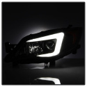 WRX 08-14 Strålkastare För Bilar Med Xenon (Passar ej Halogen-Modeller) - DRL - Svarta Spyder Auto