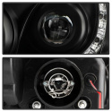 Toyota Camry 02-06 Strålkastare Projektor - DRL - Svarta Spyder Auto