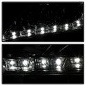 Toyota Camry 07-09 Strålkastare Projektor - DRL - Krom Spyder Auto