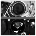 Toyota Camry 07-09 Strålkastare Projektor - DRL - Krom Spyder Auto