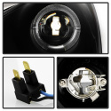 Toyota Celica 00-05 Strålkastare Projektor - LED Halo - DRL - Svarta Spyder Auto