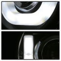 Toyota FJ Cruiser 07-14 Strålkastare (Passar ej Xenon/HID-Modeller) - 3D DRL LED - Svarta Spyder Auto