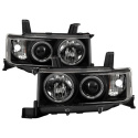 Scion XB 03-07 Strålkastare Projektor - LED Halo - Svarta Spyder Auto