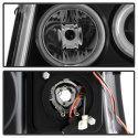 Toyota Tacoma 05-11 Strålkastare Projektor LED (Utbytbara LEDs) - Svarta Spyder Auto