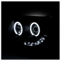 Toyota Tacoma 05-11 Strålkastare Projektor LED (Utbytbara LEDs) - Svarta Röktonade Spyder Auto