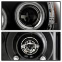 Toyota Tacoma 05-11 Strålkastare Projektor LED (Utbytbara LEDs) - Svarta Röktonade Spyder Auto
