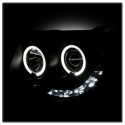 Toyota Tacoma 05-11 Strålkastare Projektor - LED Halo Svarta Röktonade Spyder Auto