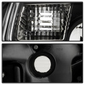 Toyota Tacoma 12-16 Strålkastare Projektor - Ljuslist DRL - Svarta Spyder Auto