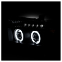 Toyota Tundra 07-13 / Toyota Sequoia 08-13 Strålkastare Projektor - Eliminerar AFS-funktionen LED (Utbytbara LEDs) - Svarta Spyder Auto