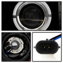 Toyota Tundra 07-13 / Toyota Sequoia 08-13 Strålkastare Projektor - Eliminerar AFS-funktionen - LED Halo Svarta Spyder Auto