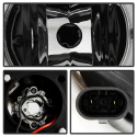 Toyota Tundra 07-13 / Toyota Sequoia 08-13 Strålkastare Projektor - Eliminerar AFS-funktionen - LED Halo Svarta Spyder Auto