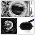 Toyota Tundra 07-13 / Toyota Sequoia 08-13 Strålkastare Projektor - Eliminerar AFS-funktionen - LED Halo Krom Spyder Auto