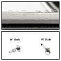 Toyota Tundra 07-13 / Toyota Sequoia 08-13 Strålkastare Projektor - Eliminerar AFS-funktionen - LED Halo Krom Spyder Auto