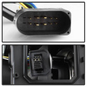 Volkswagen GTI 06-09 / Jetta 06-09 / Rabbit 06-09 Strålkastare Projektor (Passar ej R32) - Xenon/HID DRL - Svarta Spyder Auto