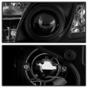Volkswagen Jetta 99-05 Strålkastare Projektor (Passar ej the Jetta 2.5) - DRL - Svarta Spyder Auto