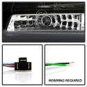 Volvo S40 97-03 Strålkastare Projektor - DRL - Svarta Spyder Auto
