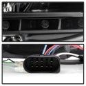 Volkswagen Tiguan 09-11 Strålkastare Projektor - DRL - Svarta Spyder Auto