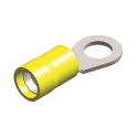Kabelskor \'\'Ring\'\' Isolerade Gul M6 (5st) QSP Products