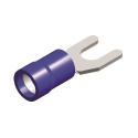 Kabelskor \'\'U\'\' Isolerade Blå M4 (5st) QSP Products