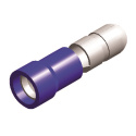 Kabelskor \'\'Hane\'\' - Ø4mm - Blå (5st) QSP Products