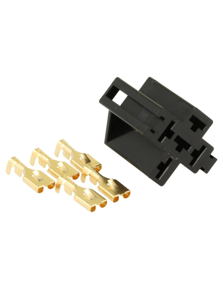 Relähållare 5-Poliga Relän QSP i gruppen Universala produkter / Tuning / Elektronik / Säkringar till bilen hos DDESIGN Scandinavia AB (QC3305)
