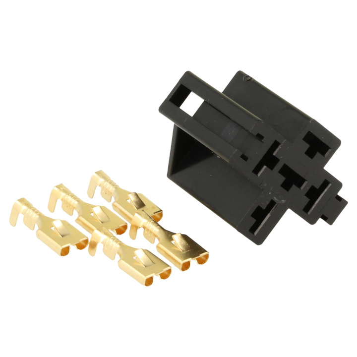 Relähållare 5-Poliga Relän QSP i gruppen Universala produkter / Tuning / Elektronik / Säkringar till bilen hos DDESIGN Scandinavia AB (QC3305)