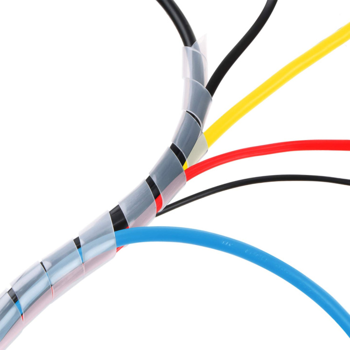 QC3531-C Spiralwrap Klar (Spirap) 14mm - Rulle (10m) QSP Products