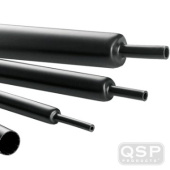 QC3893 Krympslang 3:1 Svart - 9,5-3,2mm - box (3m) QSP Products (1)