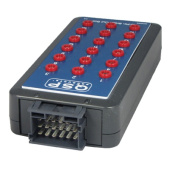 QCB-18-RUB 18-pin Checkbox - Gummiskal QSP Products (1)