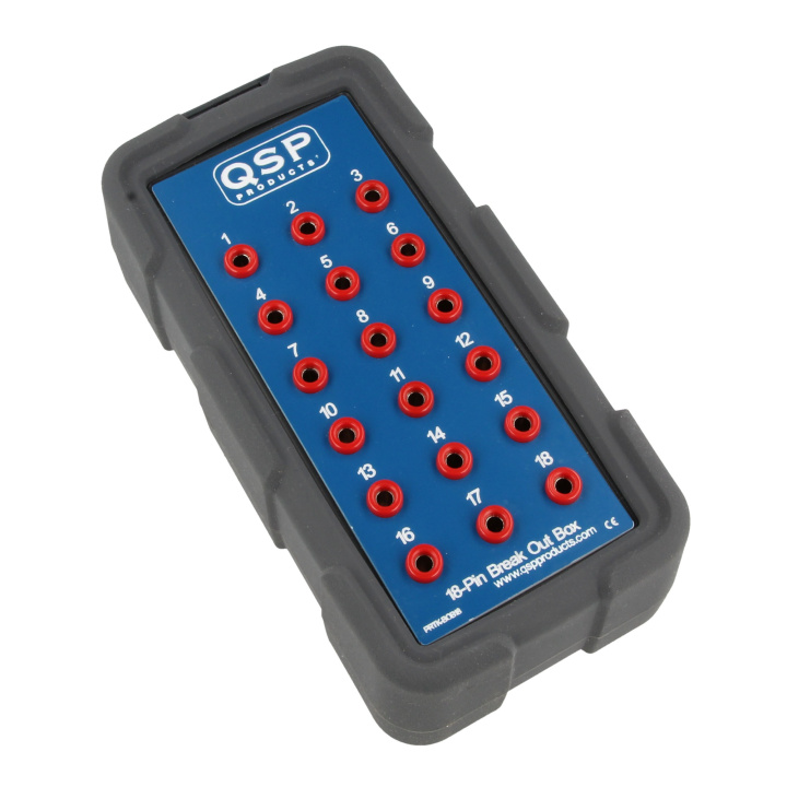 QCB-18-RUB 18-pin Checkbox - Gummiskal QSP Products