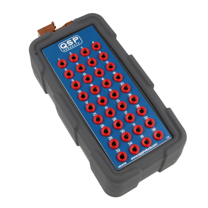 QCB-36-RUB 36-pin Checkbox - Gummiskal QSP Products
