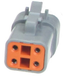 4-pin Kontakt - Hane - QCB-C4-0059-B QSP Products