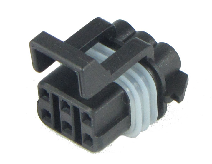 6-pin Kontakt - Hona - QCB-C6-0041-B QSP Products i gruppen Universala produkter hos DDESIGN Scandinavia AB (QCB-C6-0041-B)