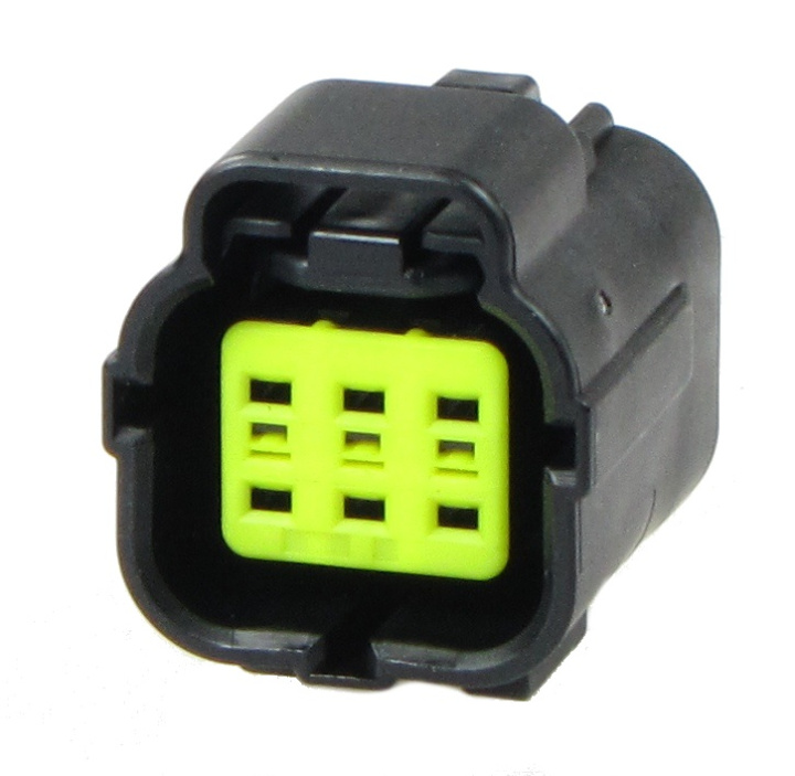6-pin Kontakt - Hona - QCB-C6-0045-B QSP Products i gruppen Universala produkter hos DDESIGN Scandinavia AB (QCB-C6-0045-B)